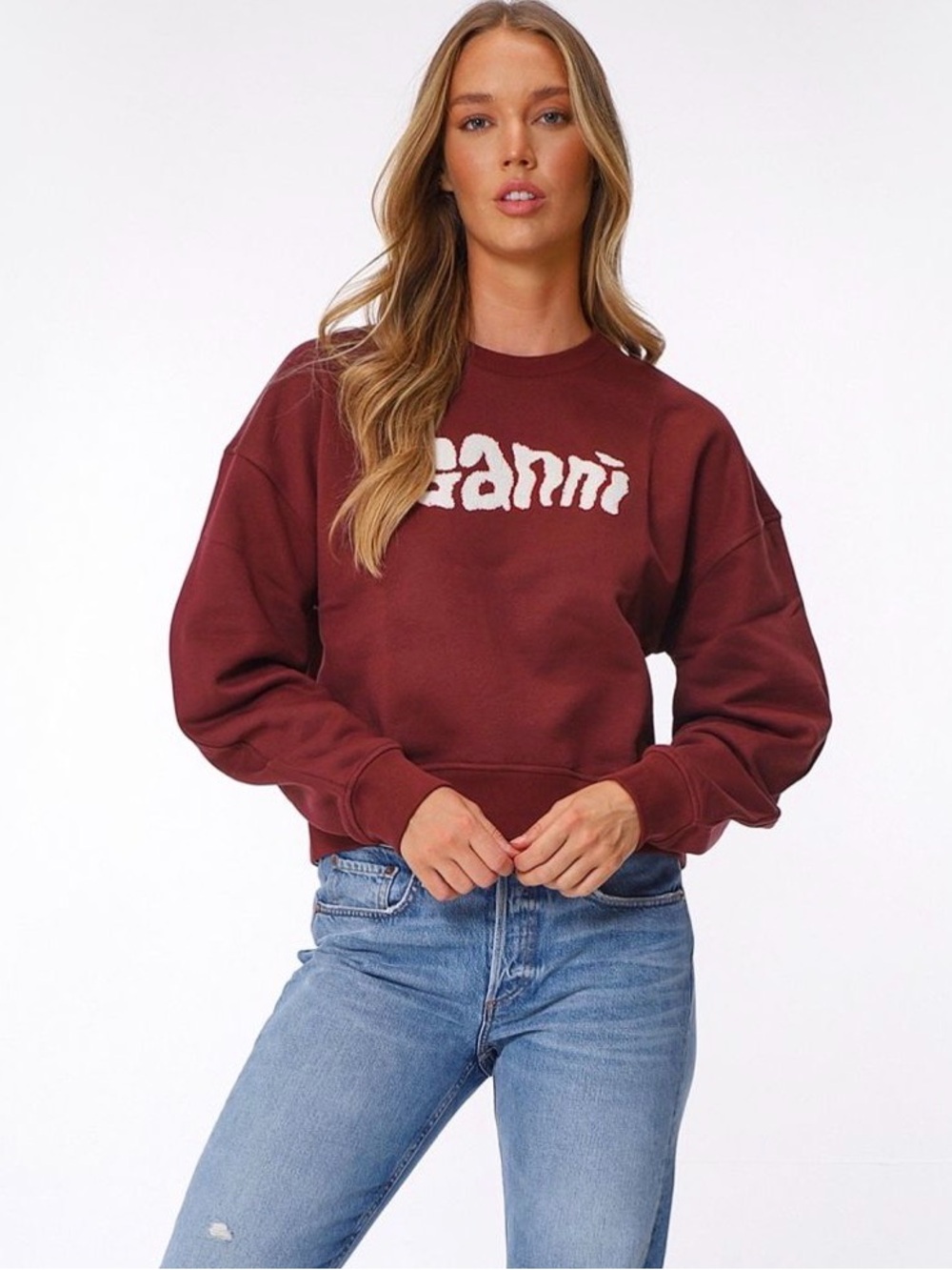 Ganni Sweatshirt Small